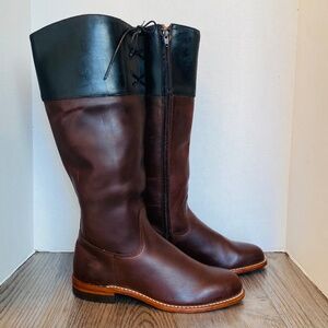 NWOB, Wolverine 1000 Mile Samantha Pleet Womens USA Made Leather Riding Boots,